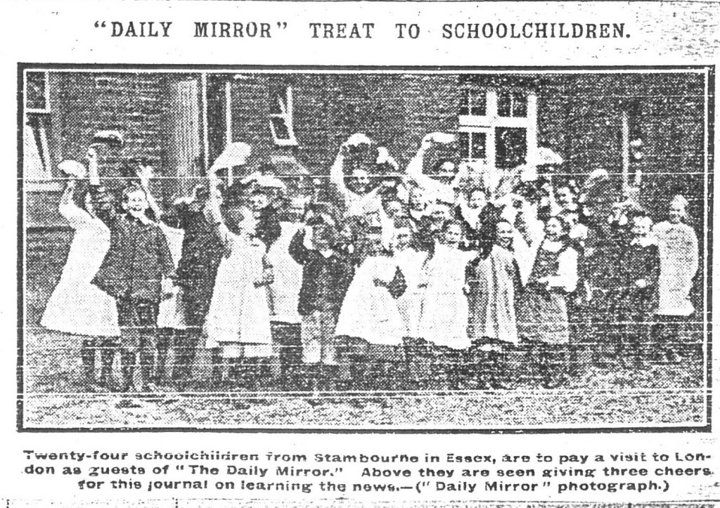 Daily Mirror treat to schoolchildren