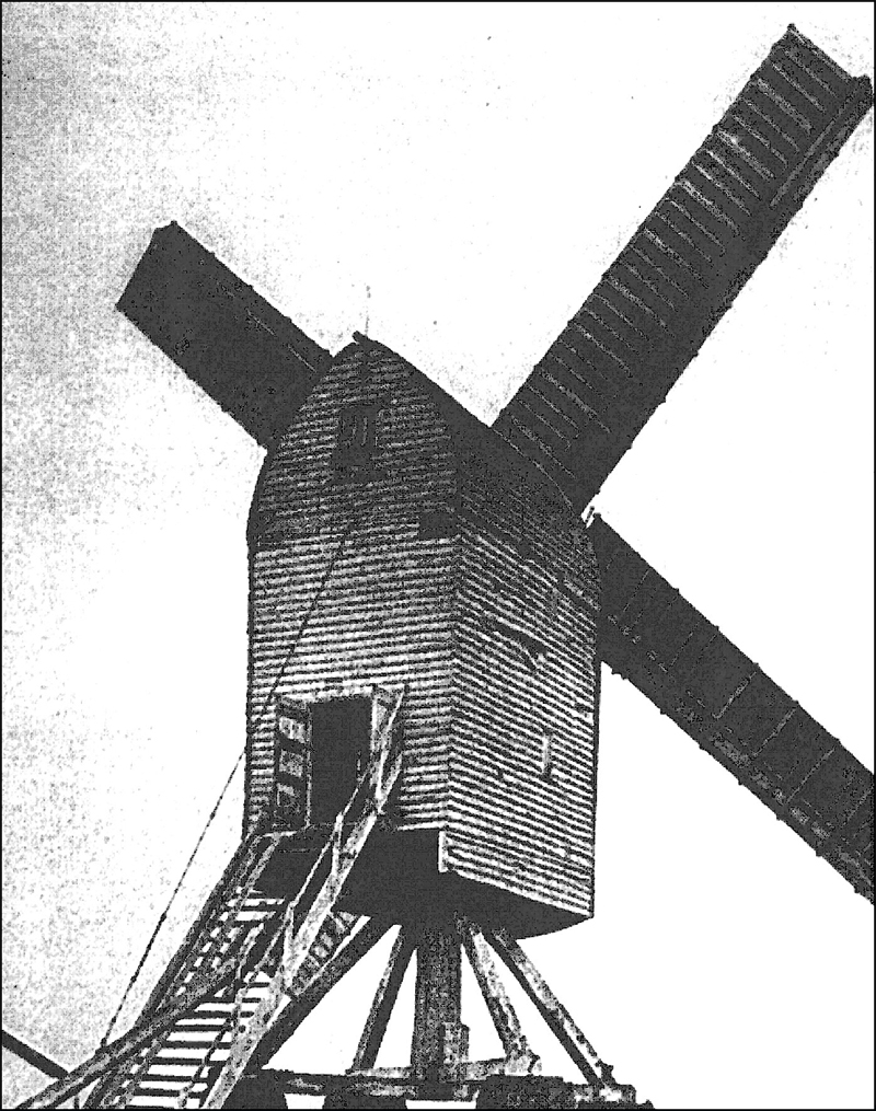 An Old Photograph of the Post Mill