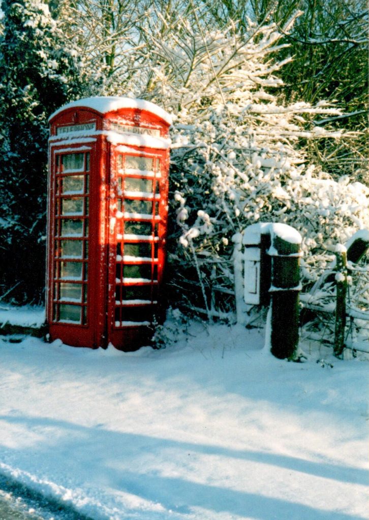 Snow in Stambourne in 2003