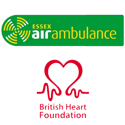 Essex Air Ambulance and British Heart Foundation