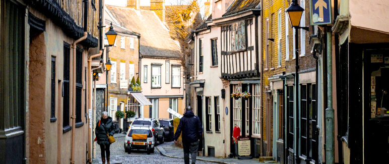 Shopping and sightseeing in Norwich