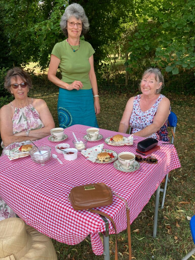 Cream teas at Stambourne Church on 16th July 2022