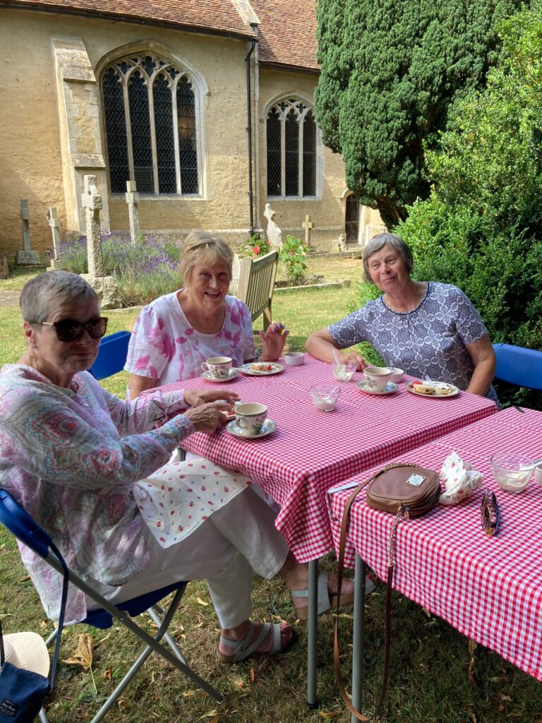 Cream teas at Stambourne Church on 16th July 2022