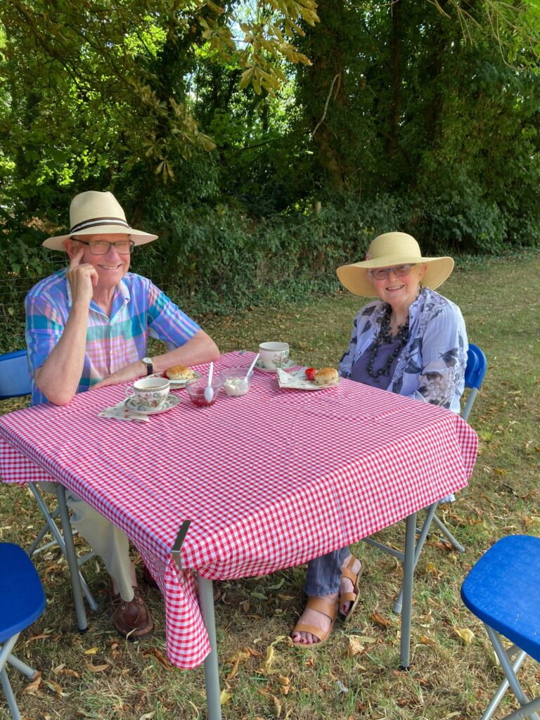 Cream teas at Stambourne Church on 16th July 2022