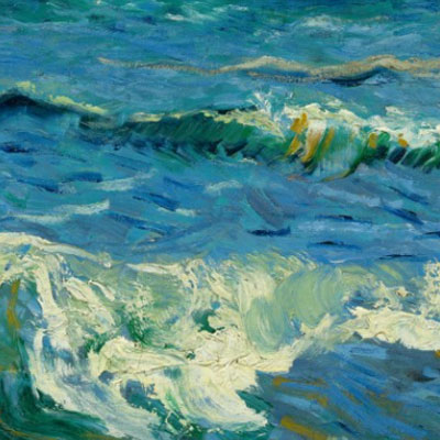 Van Gogh - Seascape near Les-Saintes-Maries-de-la-mer