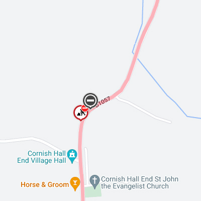 Road closure - Cornish Hall End