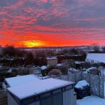 Sunrise over Stambourne - From Mandy