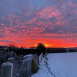 Sunrise over Stambourne - From Mandy