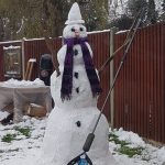 Snowman - School's out! - From Zoë