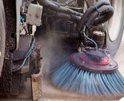 Road channel sweeping dates 2025
