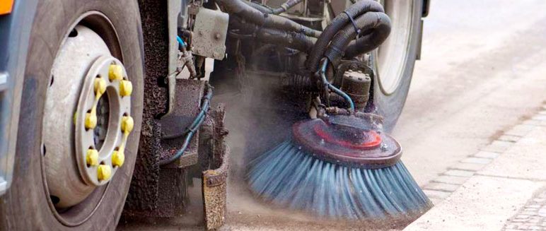 Road channel sweeping dates 2025