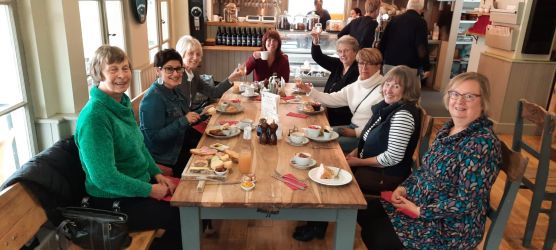 Afternoon tea at Debden Barns