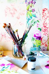 Acrylic painting for beginners with Kirsten Wright