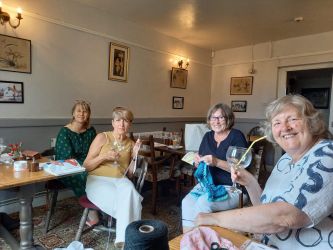Knit & Natter Club - July 2022 - Green Man in Toppesfield