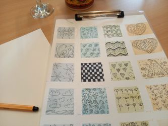 Art with Kirsten - Zentangle evening