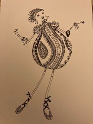 Art with Kirsten - Zentangle evening