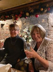 SLG - Christmas meal 2023 - Vicky & Fiona